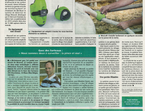 Moocall : la détection des vêlages simplifiée